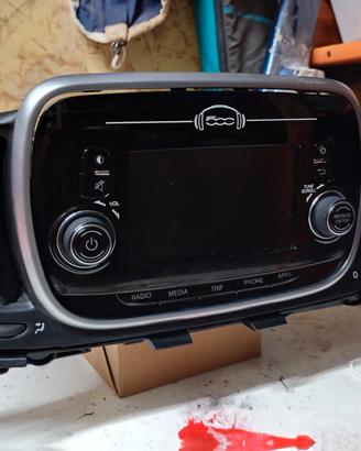 autoradio connect 5 pollici originale fiat 