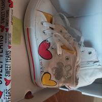Scarpe bianche  sweet years n.31