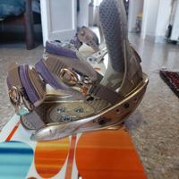 Burton lux 154 cm con attacchi burton