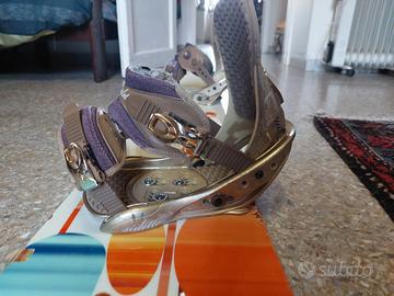 Burton lux 154 cm con attacchi burton