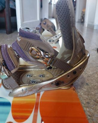 Burton lux 154 cm con attacchi burton