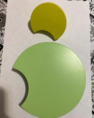 Maniglie a forma di luna per cameretta