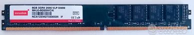 RAM InnoDisk 8GB DDR4 2666 VLP DIMM