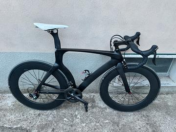 Bici da crono/corsa tutta fibra di carbonio L/XL