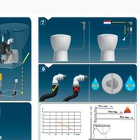 Vater e coperchio miscelatore mai usato nuovo