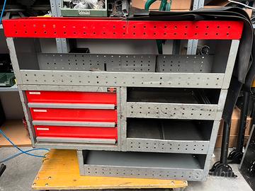 Scaffalatura furgone