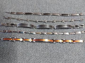 5 bracciali uomo