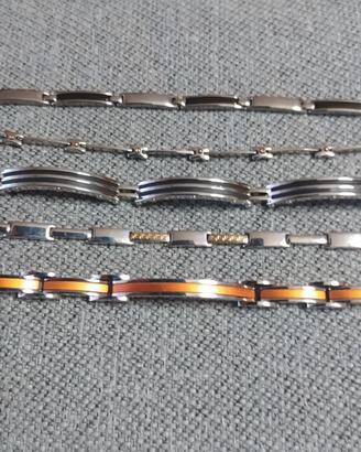 5 bracciali uomo