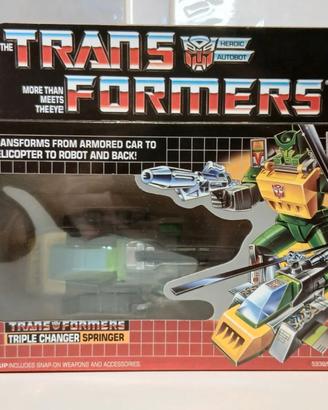 Transformers Triple Changer Springer G1 Nuova Ediz