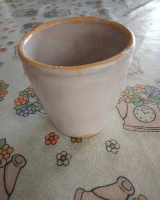 Piccolo vasetto contenitore della nonna  anni 60 