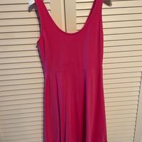 Abito Benetton rosa fucsia