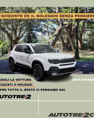 Jeep Avenger 1.2 turbo Longitude fwd 100cv