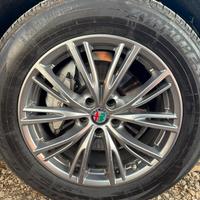 Cerchio 18 alfa stelvio/giulia gomme 80%