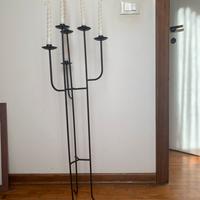 Candelabro ferro battuto