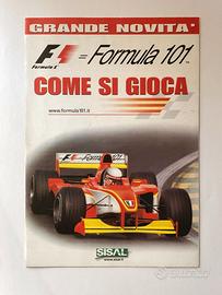Depliant pubblicitario SISAL Formula 101 - F1