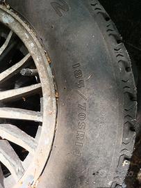 cerchi in lega volvo con gomme invernali morbide e