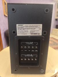 Impianto audio bose - solo 5 casse e subwoofer