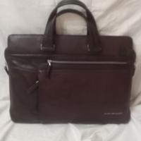 borsa Piquadro marrone in pelle 