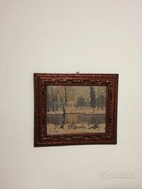 Dipinto antico Gordigiani  del 900 antiquariato