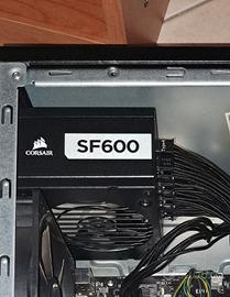 Alimentatore CORSAIR  SF 600 80 plus gold