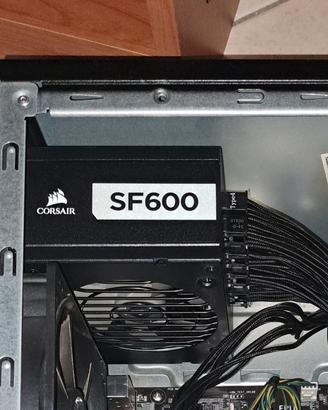 Alimentatore CORSAIR  SF 600 80 plus gold
