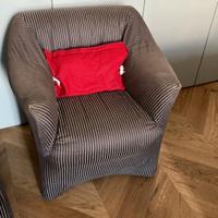 2 poltrone 684 Cassina design Mario Bellini