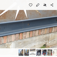 Paraurti post in ferro x camion