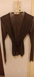 twinset marrone chiaro 