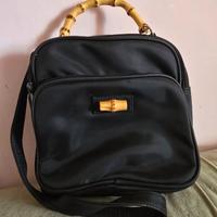 BORSA ZAINETTO NERA CON MANICO