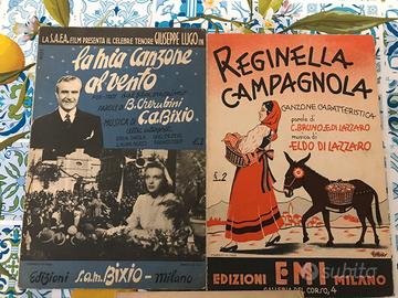 Spartiti musicali lotto 1