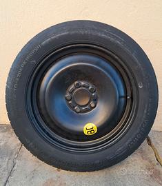 ruota scorta R16 focus con cric