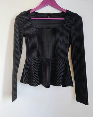 Maglia con volant xs