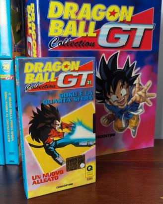 VHS, Cards e Fascicoli Dragon Ball GT COMPLETA 