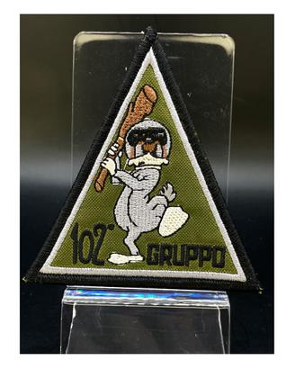 Patch Ricamata 102° Gruppo Volo IPapero Valzer
