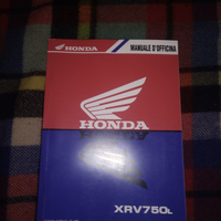 Africa twin 750 manuale libro officina rd04 honda