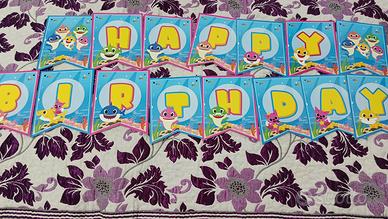 Set per Compleanno Baby Shark 