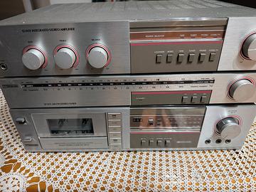 Impianto stereo vintage