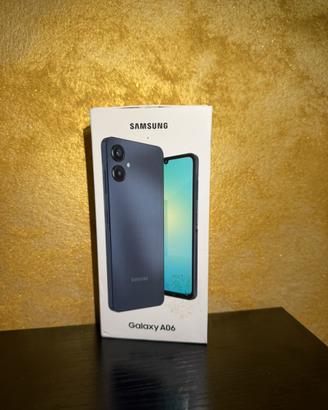 Samsung Galaxy A06 64GB Black Nuovo Sigillato