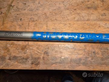 canna fissa Daiwa, più porta esche/canna