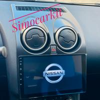 Autoradio car tablet android 12 per qashqai j10