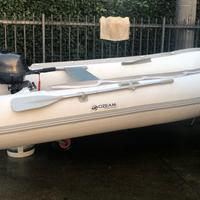 Gommone 3.40 piu motore 3.5 cv