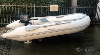 Gommone 3.40 piu motore 3.5 cv