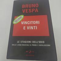 VINCITORI E VINTI LIBRO AUTOGRAFATO DI BRUNO VESPA
