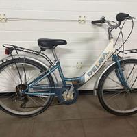 Bici Bicicletta bambina 24 con cambio 6 velocità