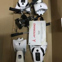 Attacchi sci Atomic bianco