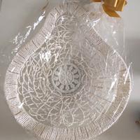 Vassoio in raffia bianca MAI USATO