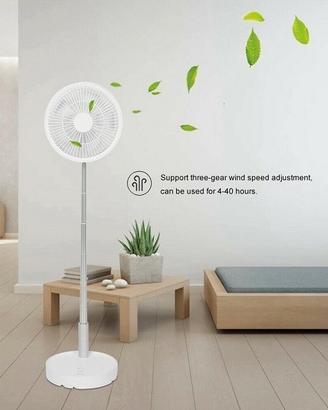 Ventilatore portatile ricaricabile a scomparsa 4 v