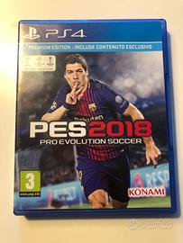 Gioco PS4 PES 2019 e PES 2018