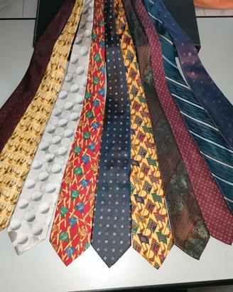 10 cravatte come nuove