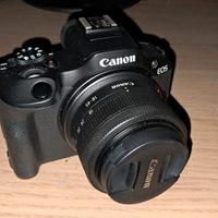 CANON EOSR100 + obiettivo 18 -45 mm